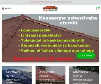 Eterniitkatus24.ee(Asbestivaba eterniit Eesti parima hinnaga) Screenshot