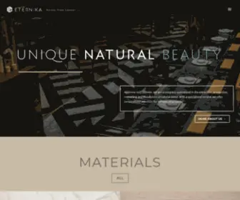 Eternika.com(Natural Stone Company) Screenshot