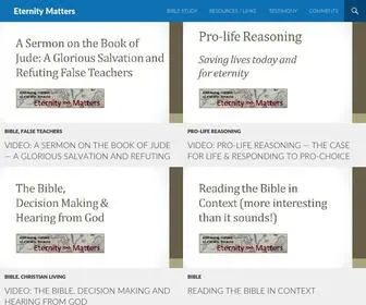 Eternity-Matters.com(Eternity Matters) Screenshot
