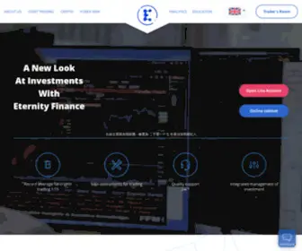 Eternityfinance.io(Eternity Finance) Screenshot