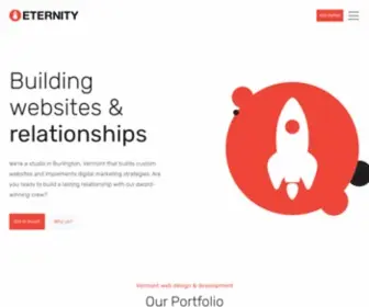 Eternitymarketing.com(Web Design & Digital Marketing Firm) Screenshot