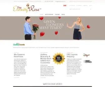 Eternityrose.ca(Gifts For Her Special Wedding Anniversary From Eternity Rose) Screenshot