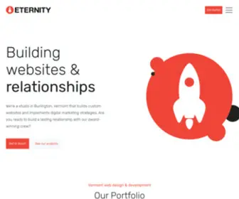 Eternitywebdev.com(Web Design & Digital Marketing Firm) Screenshot