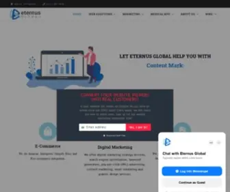EternusGlobal.com(Eternus Global Outsourcing) Screenshot