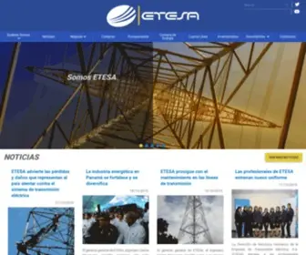 Etesa.com.pa(Energía) Screenshot