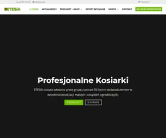 Etesia.pl(Strona główna) Screenshot