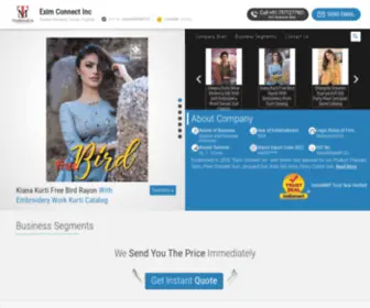 Etextilemall.com(Stuff Export ( A Unit Of Exim Connect )) Screenshot