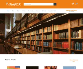 Etextpdf.com(ETextbooks and eBooks for college students) Screenshot