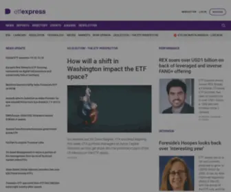 Etfexpress.com(ETF Express) Screenshot