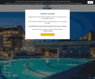 Etgrouphotels.com(Europa Tourist Group offre una vasta gamma di soluzioni per le vacanze a Lignano e Bibione) Screenshot