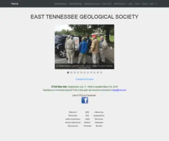 ETGS.us(East Tennessee Geological Society) Screenshot