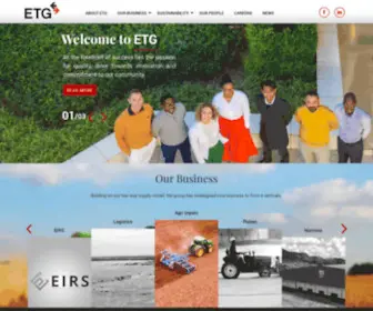 Etgworld.com(Export Trading Group) Screenshot