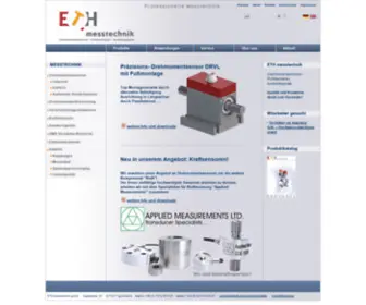 ETH-Messtechnik.de(ETH-Messtechnik GmbH) Screenshot