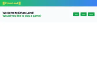 Ethan.land(Whatever you need) Screenshot
