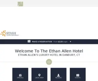 Ethanallenhotel.com(The Ethan Allen Hotel) Screenshot