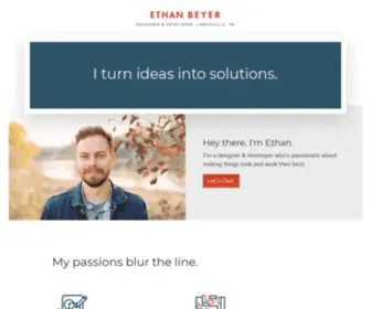 Ethanbeyer.com(Ethan Beyer) Screenshot