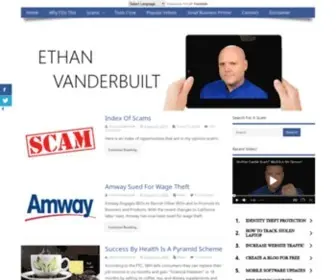 Ethanvanderbuilt.com(Ethan Vanderbuilt) Screenshot