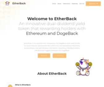 Ethback.finance(EtherBack) Screenshot