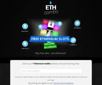 Ethcombo.com Screenshot
