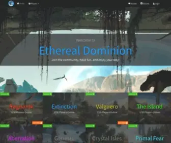 Ethdom.com(Ethereal Dominion) Screenshot