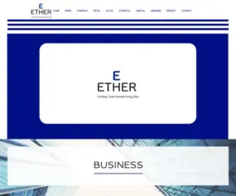 Ether-Tokyo.co.jp(株式会社エーテル) Screenshot