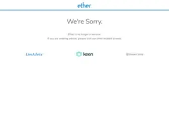 Ether.com(Ether) Screenshot