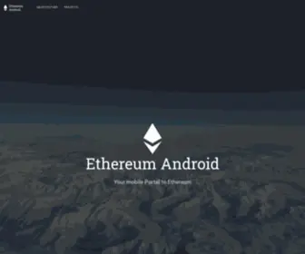 Ethereum-Android.com(Ethereum Android) Screenshot