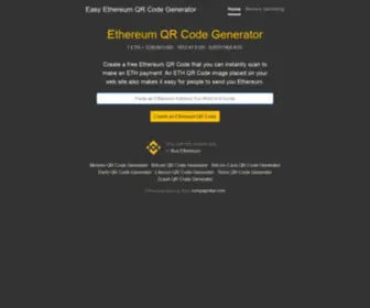 Ethereum-QR-Code-Generator.com(Free Ethereum QR Code Generator) Screenshot