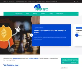Ethereumnews.news(Ethereum News) Screenshot