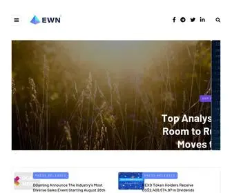 Ethereumworldnews.com(EWN) Screenshot