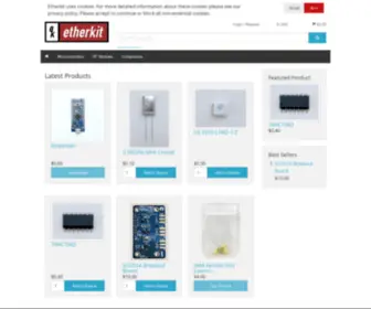 Etherkit.com(Magento) Screenshot