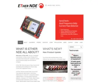 Ethernde.com(Eddy Current Non) Screenshot