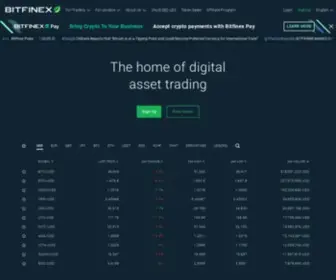 Ethfinex.com(DeversiFi) Screenshot