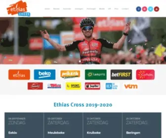 Ethiascross.be(Ethias Cross) Screenshot