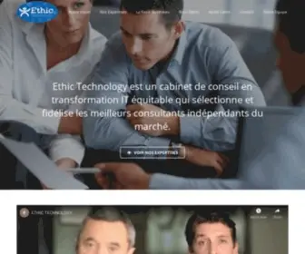 Ethic-Technology.com(Ethic Technology) Screenshot