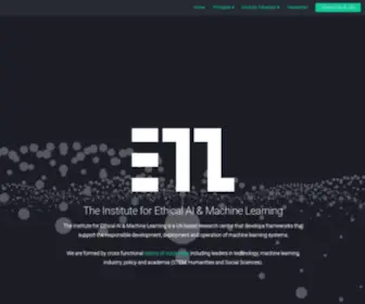 Ethical.institute(The Institute for Ethical AI & Machine Learning) Screenshot