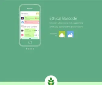 Ethicalbarcode.com(Ethical Barcode) Screenshot