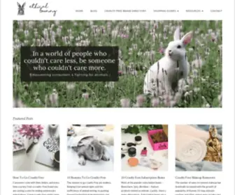 Ethicalbunny.com(Ethical Bunny) Screenshot