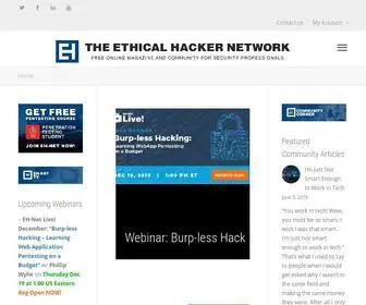 Ethicalhacker.net(The Ethical Hacker Network) Screenshot