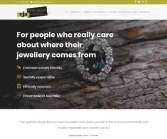 Ethicaljewels.com.au(Ethical Jewellery Australia) Screenshot