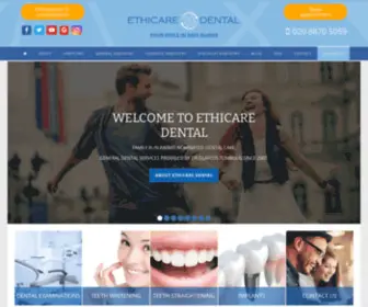 Ethicaredental.co.uk(Dentist Putney) Screenshot