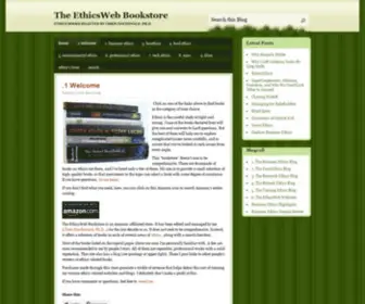 Ethics-Books.com(Click on one of the links above to find books in the category of your choice. Ethics) Screenshot