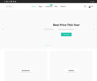 Ethinaz.com(Foxic HTML Template) Screenshot