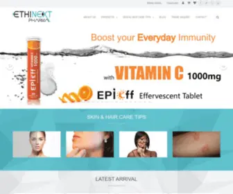 Ethinext.in(Ethinext pharma) Screenshot