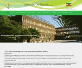 Ethioagribusco.com(See related links to what you are looking for) Screenshot