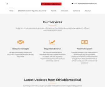 Ethiobiomedical.com(Home) Screenshot