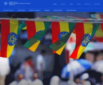 Ethioembassy.org.uk(Embassy of Ethiopia) Screenshot