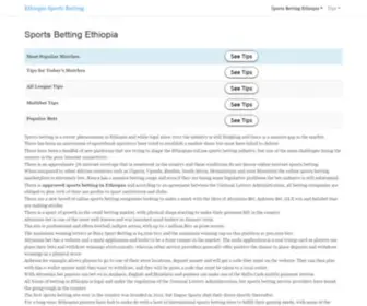 Ethiopiabetting.com Screenshot