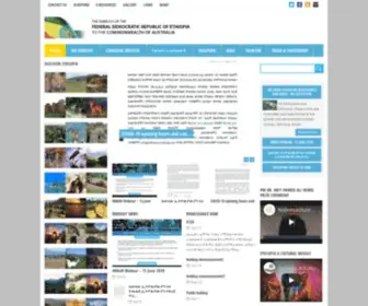 Ethiopianembassy.net(Canberra Australia) Screenshot