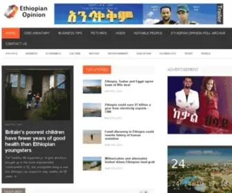 Ethiopianopinion.com(Ethiopianopinion) Screenshot